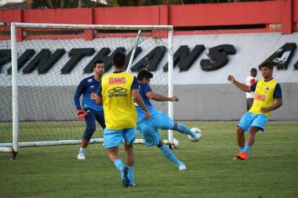 Equipe se prepara para enfrentar o Santa Rita, em jogo de volta das oitavas da Copa do Brasil