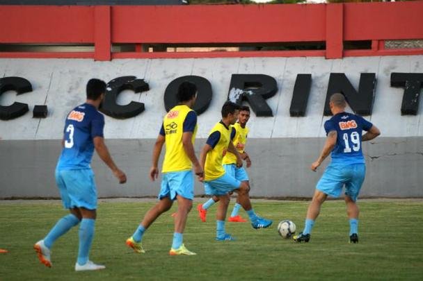 Equipe se prepara para enfrentar o Santa Rita, em jogo de volta das oitavas da Copa do Brasil