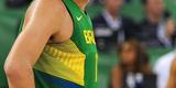 Fotos do jogo entre Brasil e Srvia, pela Copa do Mundo de Basquete Masculino