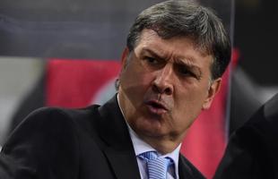 Tata Martino estreou no comando argentino