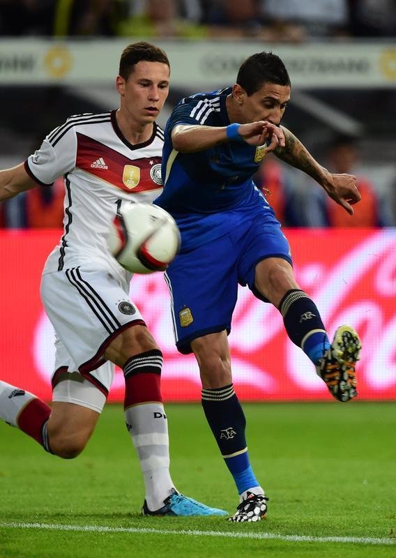 Imagens do amistoso entre Alemanha e Argentina em Dusseldorf