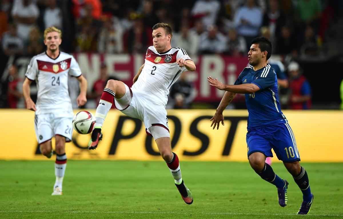 Imagens do amistoso entre Alemanha e Argentina em Dusseldorf