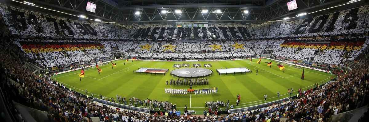 Imagens do amistoso entre Alemanha e Argentina em Dusseldorf