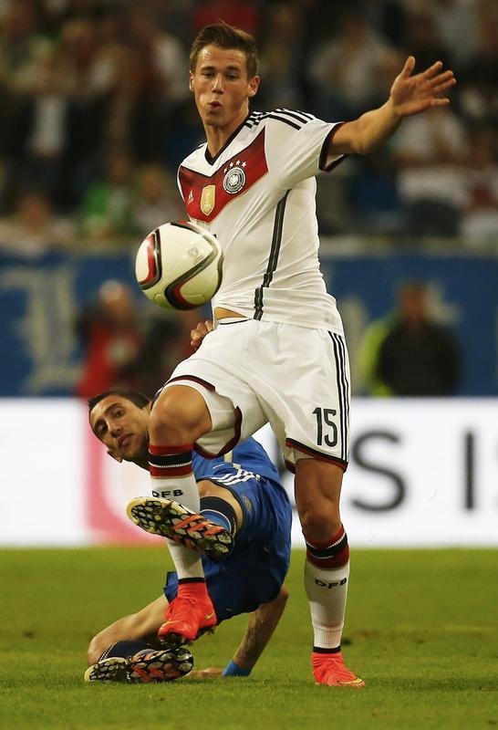 Imagens do amistoso entre Alemanha e Argentina em Dusseldorf