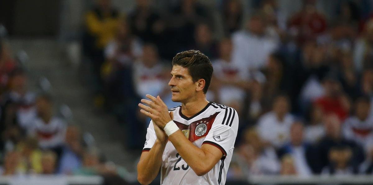 Imagens do jogo entre Argentina e Alemanha em Dusseldorf