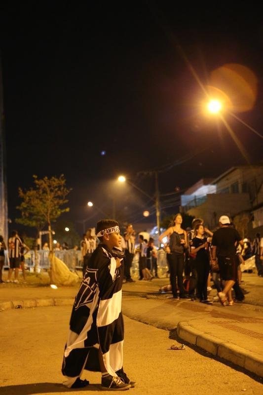 Torcedores chegaram ao Independncia animados e deram grande incentivo aos jogadores atleticanos