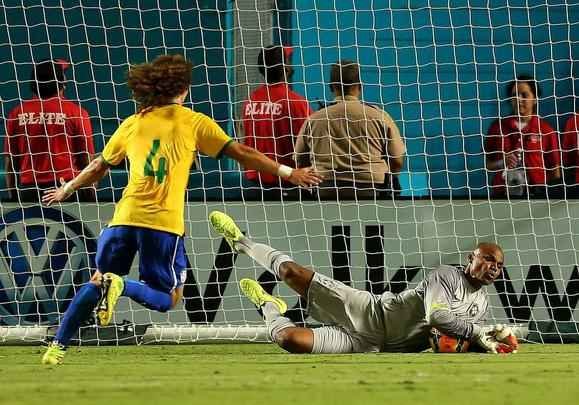 Fotos da vitória do Brasil sobre a Colômbia por 1 a 0 em Miami