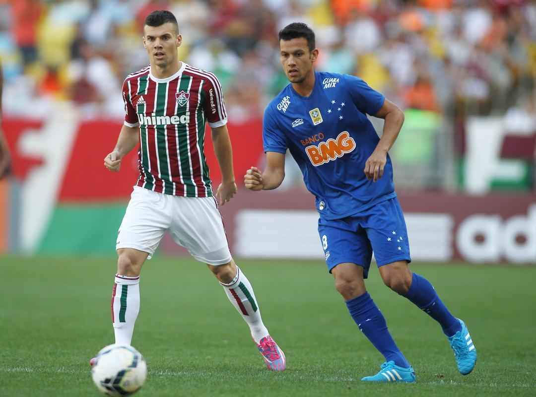 Fotos do jogo entre Fluminense e Cruzeiro, pela 19 rodada do Brasileiro, no Maracan