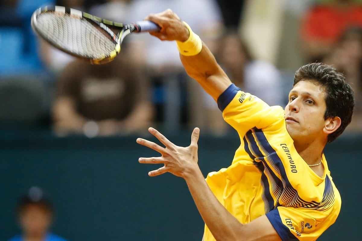 Bruno Soares e Marcelo Melo venceram espanhis Marc Lpez e David Marrero por 3 sets a 0