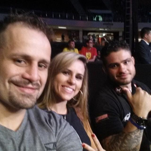 Imagens do UFC Fight Night 51, em Braslia - Fbio Maldonado e Rick Monstro, lutadores do UFC