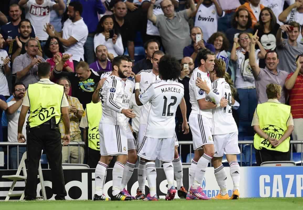 Real Madrid estreou na fase de grupos com goleada sobre suos do Basel