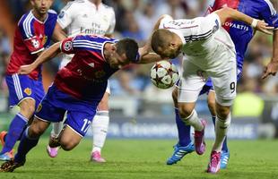 Real Madrid estreou na fase de grupos com goleada sobre suos do Basel