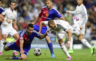 Real Madrid estreou na fase de grupos com goleada sobre suos do Basel
