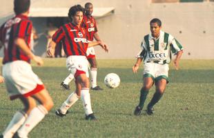 Sob o comando de Givanildo Oliveira na Copa Centenrio de Belo Horizonte, Amrica empatou por 1 a 1 com o Milan, da Itlia, no Estdio Independncia