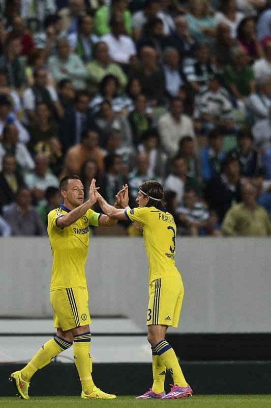 Fotos do jogo entre Sporting x Chelsea, em Lisboa, pela Liga dos Campees