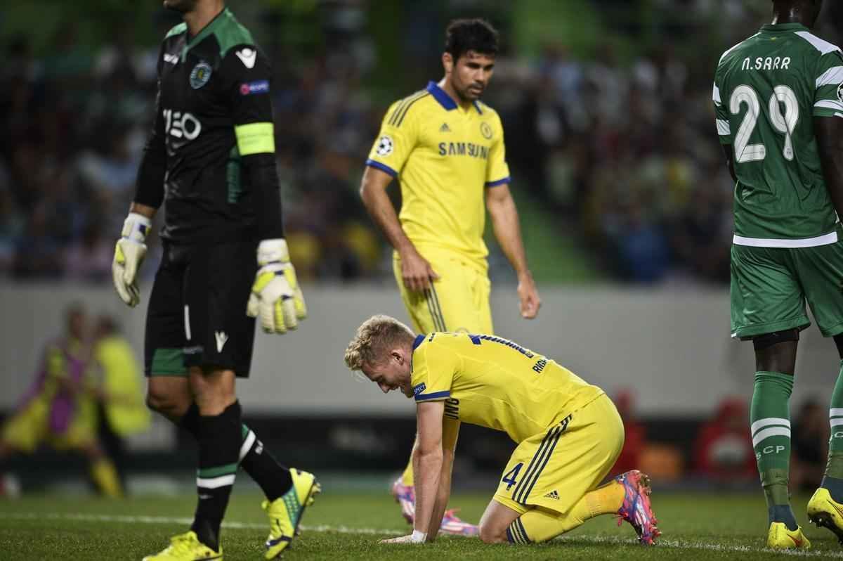 Fotos do jogo entre Sporting x Chelsea, em Lisboa, pela Liga dos Campees