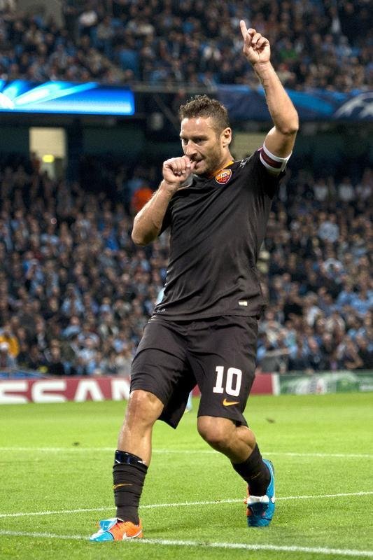 Jogo entre Manchester City x Roma terminou empatado em 1 a 1