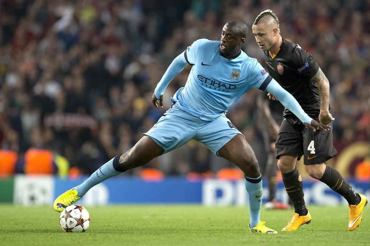 Jogo entre Manchester City x Roma terminou empatado em 1 a 1