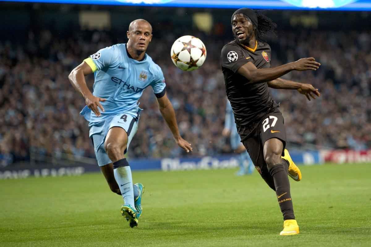Jogo entre Manchester City x Roma terminou empatado em 1 a 1