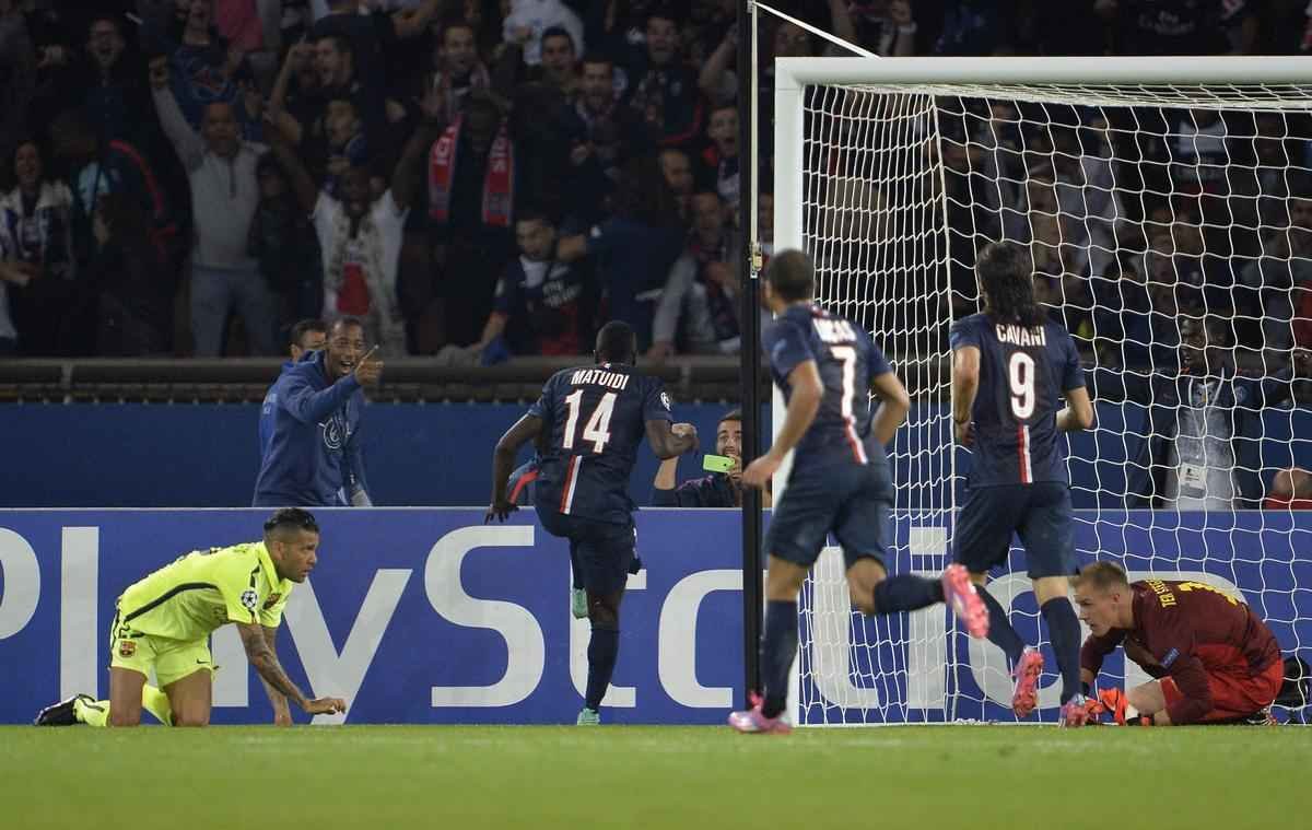 PSG venceu Barcelona por 3 a 2 na segunda rodada do Grupo  F da Liga dos Campees