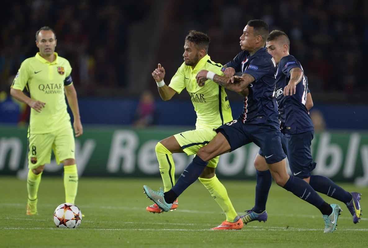 PSG venceu Barcelona por 3 a 2 na segunda rodada do Grupo  F da Liga dos Campees