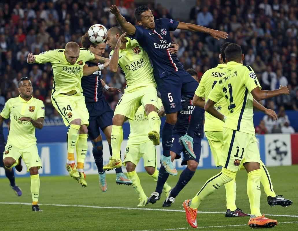 PSG venceu Barcelona por 3 a 2 na segunda rodada do Grupo  F da Liga dos Campees
