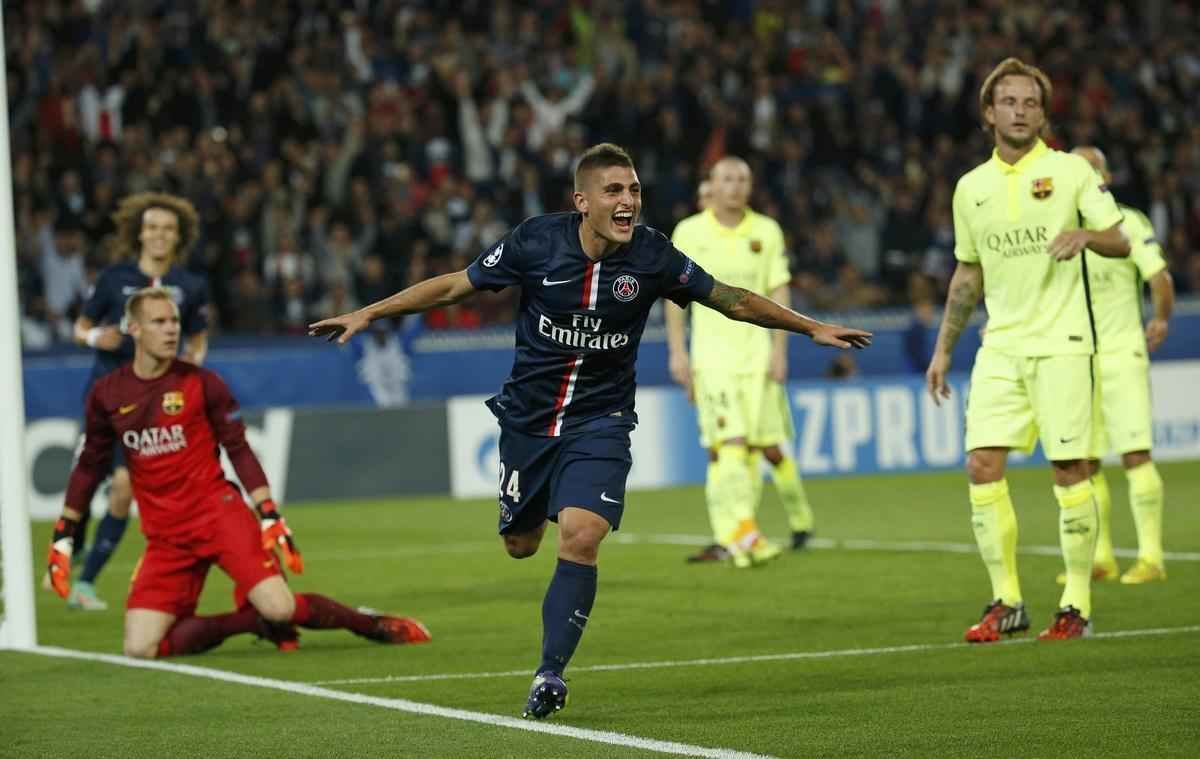 PSG venceu Barcelona por 3 a 2 na segunda rodada do Grupo  F da Liga dos Campees