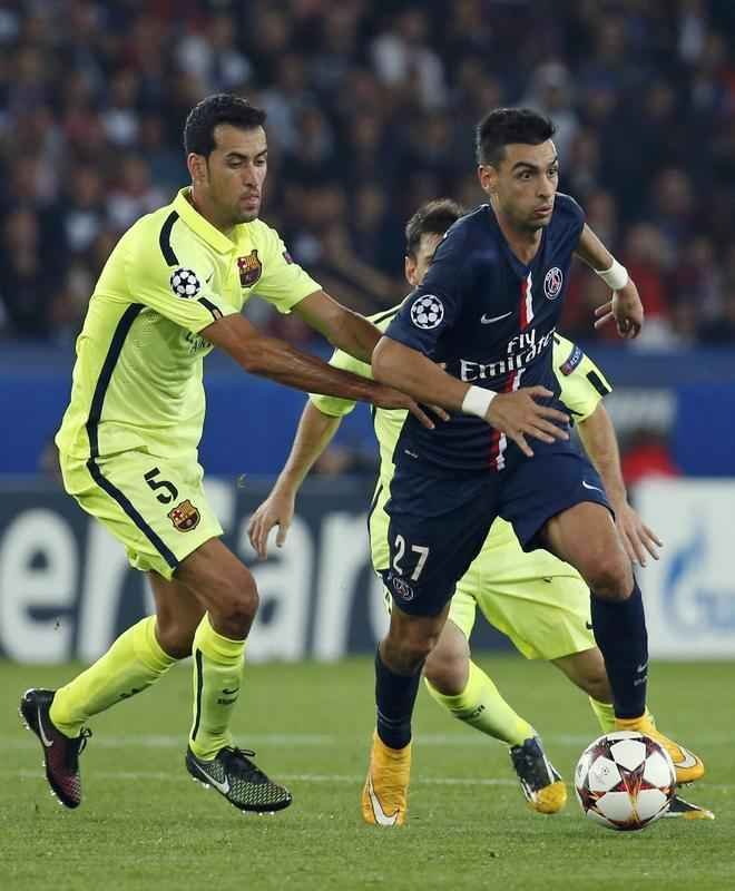 PSG venceu Barcelona por 3 a 2 na segunda rodada do Grupo  F da Liga dos Campees