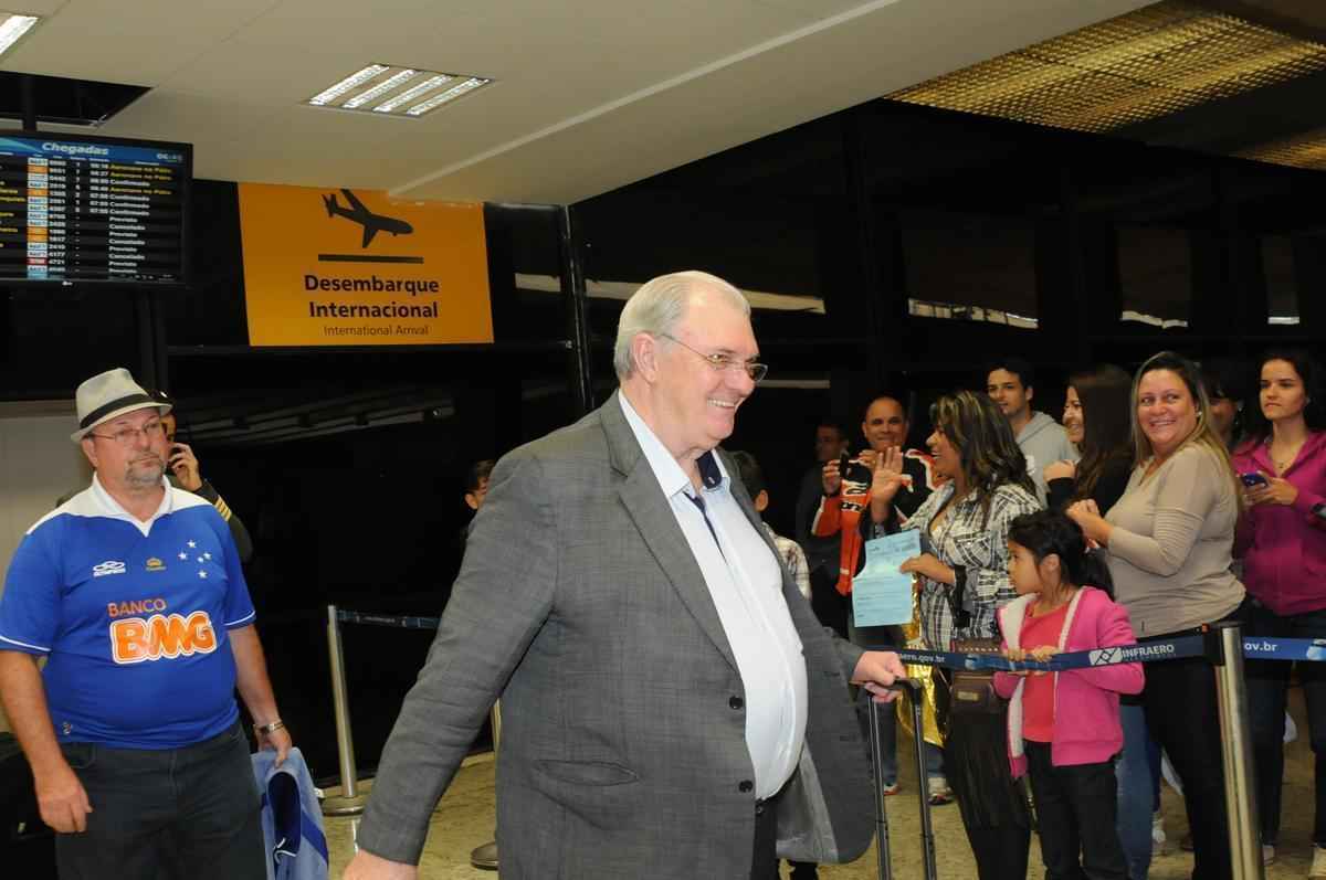 Presidente do Cruzeiro, Gilvan de Pinho Tavares (PV) concorreu a uma cadeira na Assembleia Legislativa de Minas Gerais. Teve 38,4 mil votos, ficando apenas na 92 colocao e fora das 77 vagas de deputado estadual.