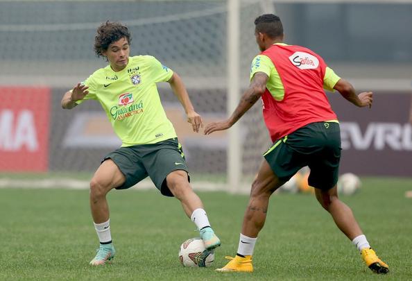 Seleo Brasileira faz terceiro treino em Pequim para pegar a Argentina