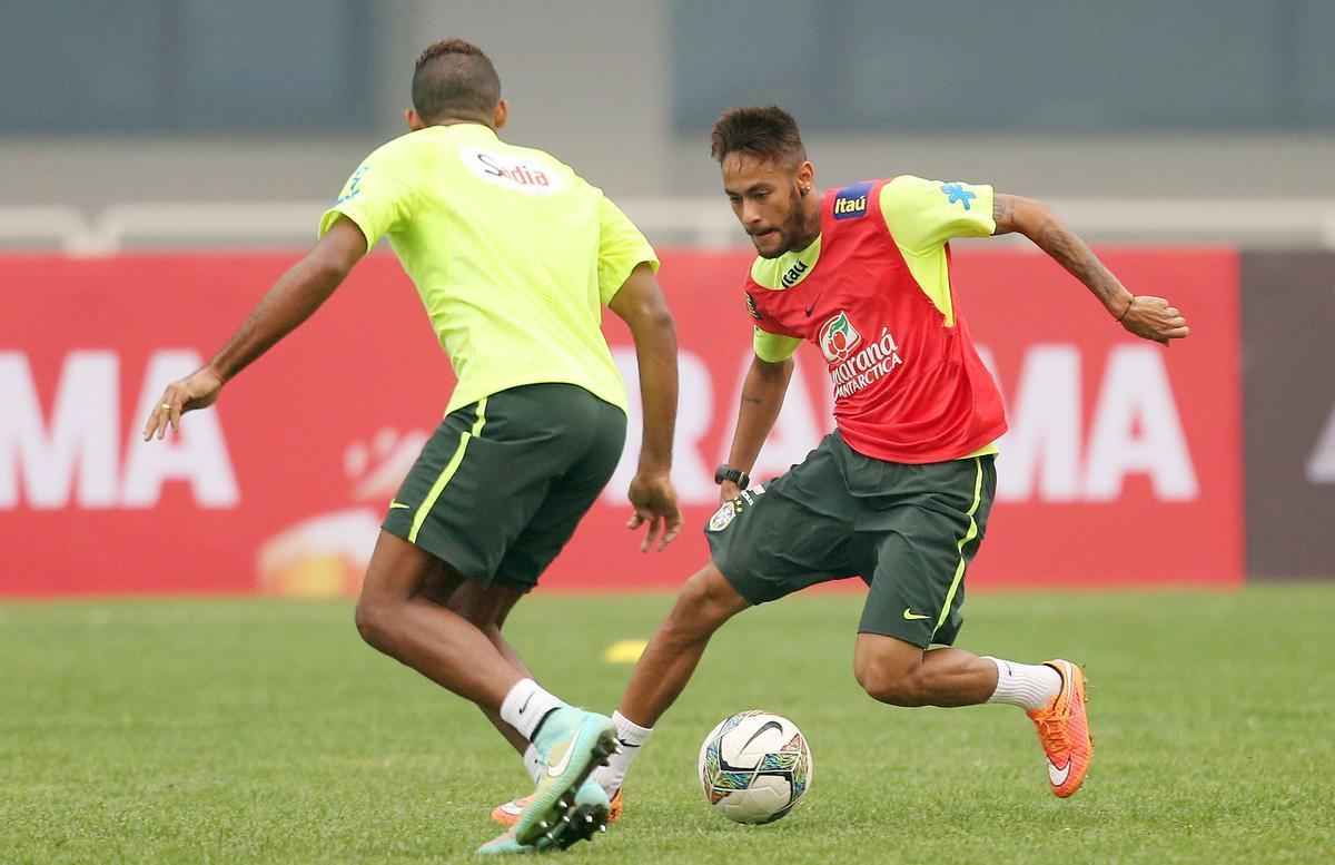 Seleo Brasileira faz terceiro treino em Pequim para pegar a Argentina