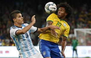 Confira as fotos do confronto entre Brasil e Argentina