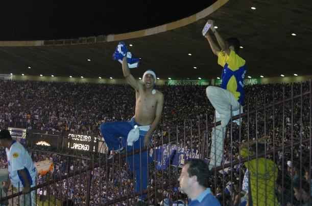 Torcida comemorou o tetracampeonato no Mineirão