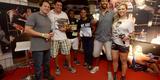 Imagens da sesso de autgrafos de lutadores no Rio de Janeiro - Urijah Faber, Rafael dos Anjos, Erick Silva e octagon girls participaram da atividade