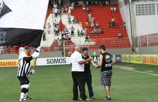 Fotos da torcida do Galo no Independncia durante jogo contra o Sport