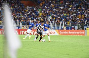 Fotos do jogo entre Cruzeiro e Santos, no Mineiro, pela ida das semifinais da Copa do Brasil