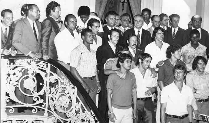 Oldair chegou ao Atlético em 1968 e ficou no clube mineiro até 1973