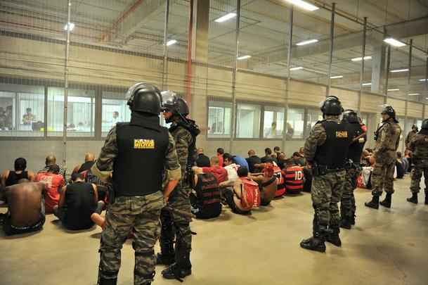 Polcia Militar prendeu 87 integrantes de Jovem Fla e Pavilho Independente envolvidos em confuso com atleticanos