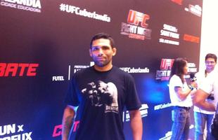 Fotos do dia de entrevistas do UFC em Uberlndia - Cludio Hannibal Mineiro