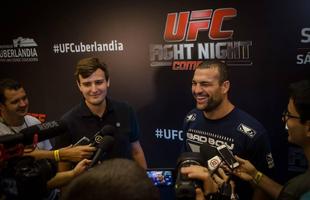 Fotos do dia de entrevistas do UFC em Uberlndia - Maurcio Shogun