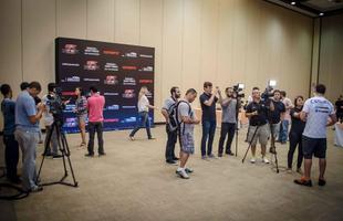 Fotos do dia de entrevistas do UFC em Uberlndia 