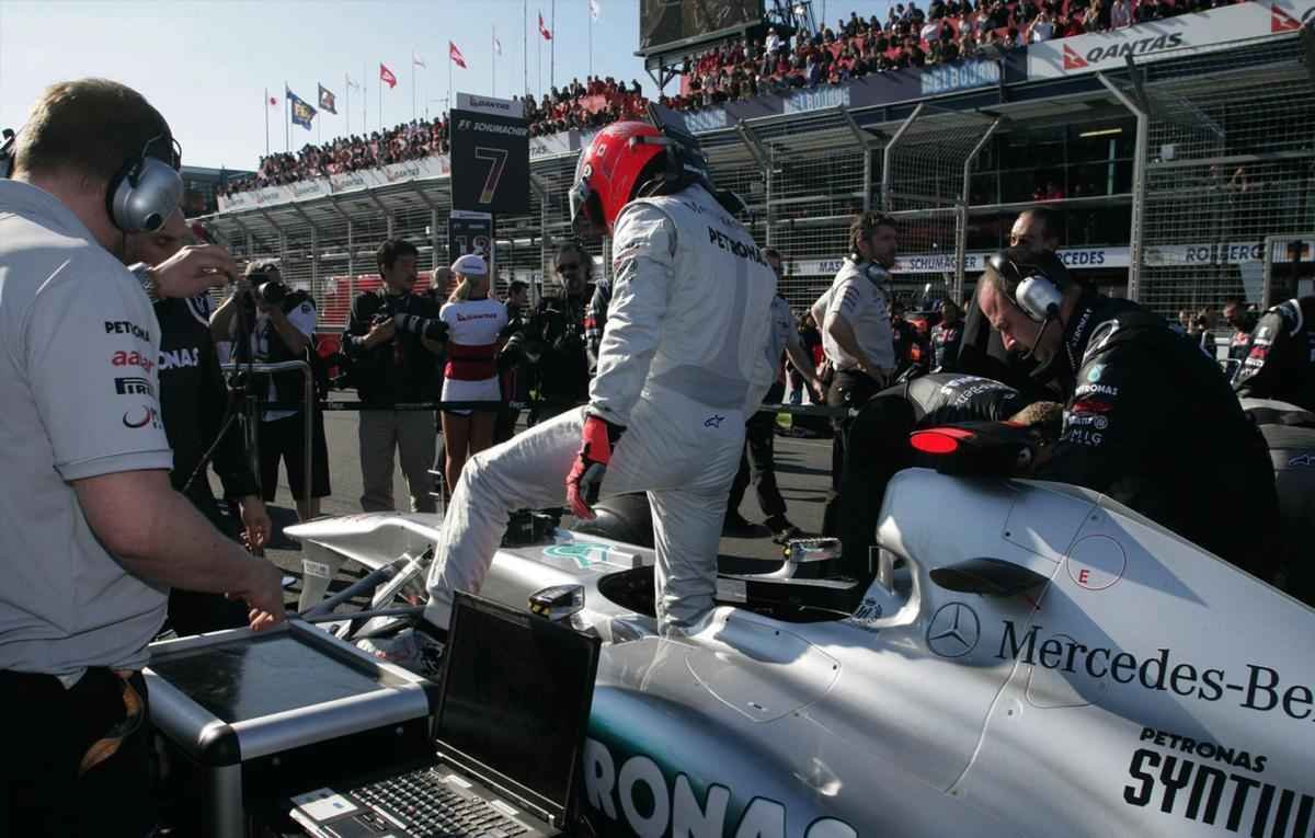 Primeiro ttulo do alemo Michael Schumacher na Frmula 1 completa 20 anos