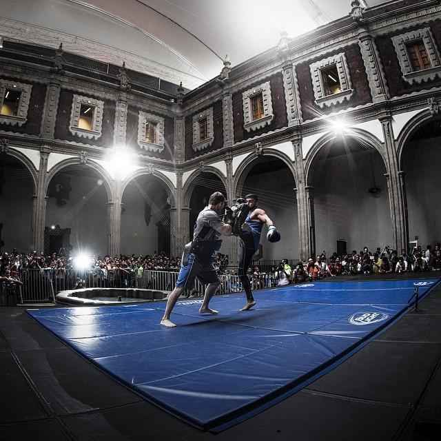Imagens do treino aberto do UFC 180, na Cidade do Mxico