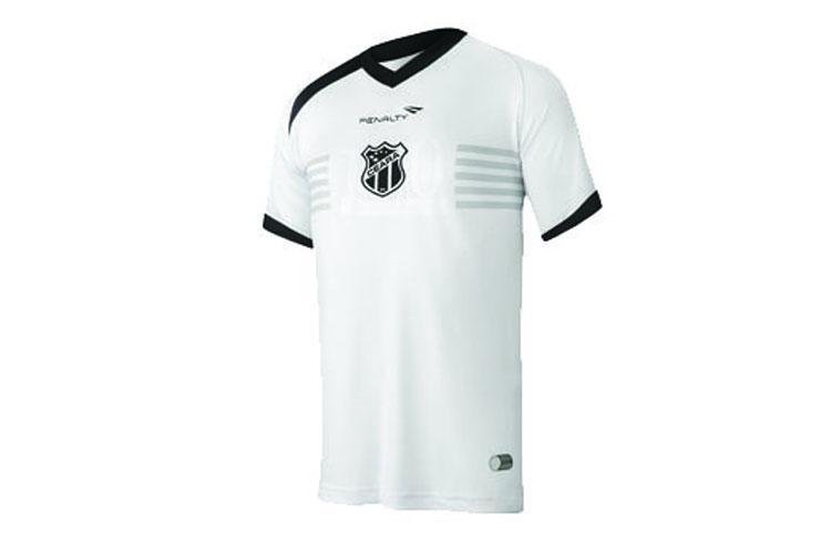 Camisa nmero 2 do Cear, assinada pela Penalty
