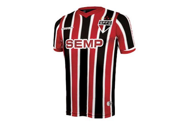 Camisa nmero 2 do So Paulo, assinada pela Penalty