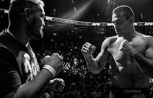 Imagens da pesagem e o evento pr-pesagem do UFC 180 - Protagonistas Mark Hunt e Fabricio Werdum