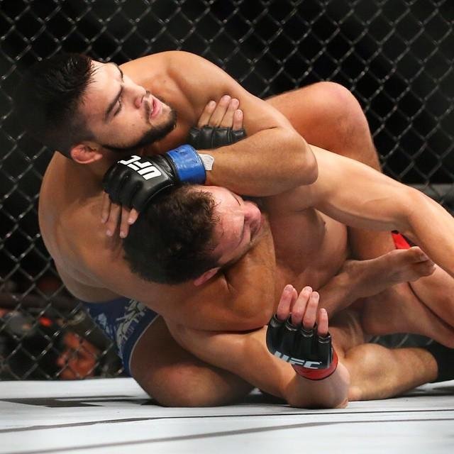 Fotos das lutas e bastidores do UFC 180, na Cidade do Mxico - Kelvin Gastelum finalizou no primeiro round