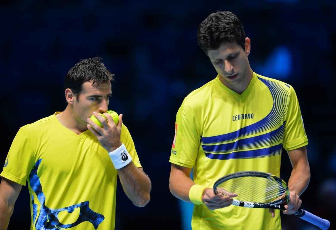 Imagens da grande deciso entre o mineiro Marcelo Melo e o croata Dodig contra os irmos Bob e Mike Bryan
