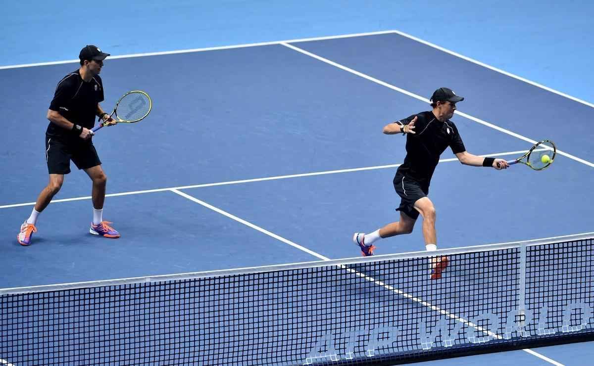 Imagens da grande deciso entre o mineiro Marcelo Melo e o croata Dodig contra os irmos Bob e Mike Bryan