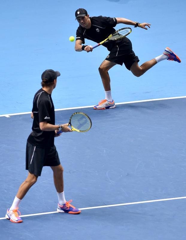 Imagens da grande deciso entre o mineiro Marcelo Melo e o croata Dodig contra os irmos Bob e Mike Bryan